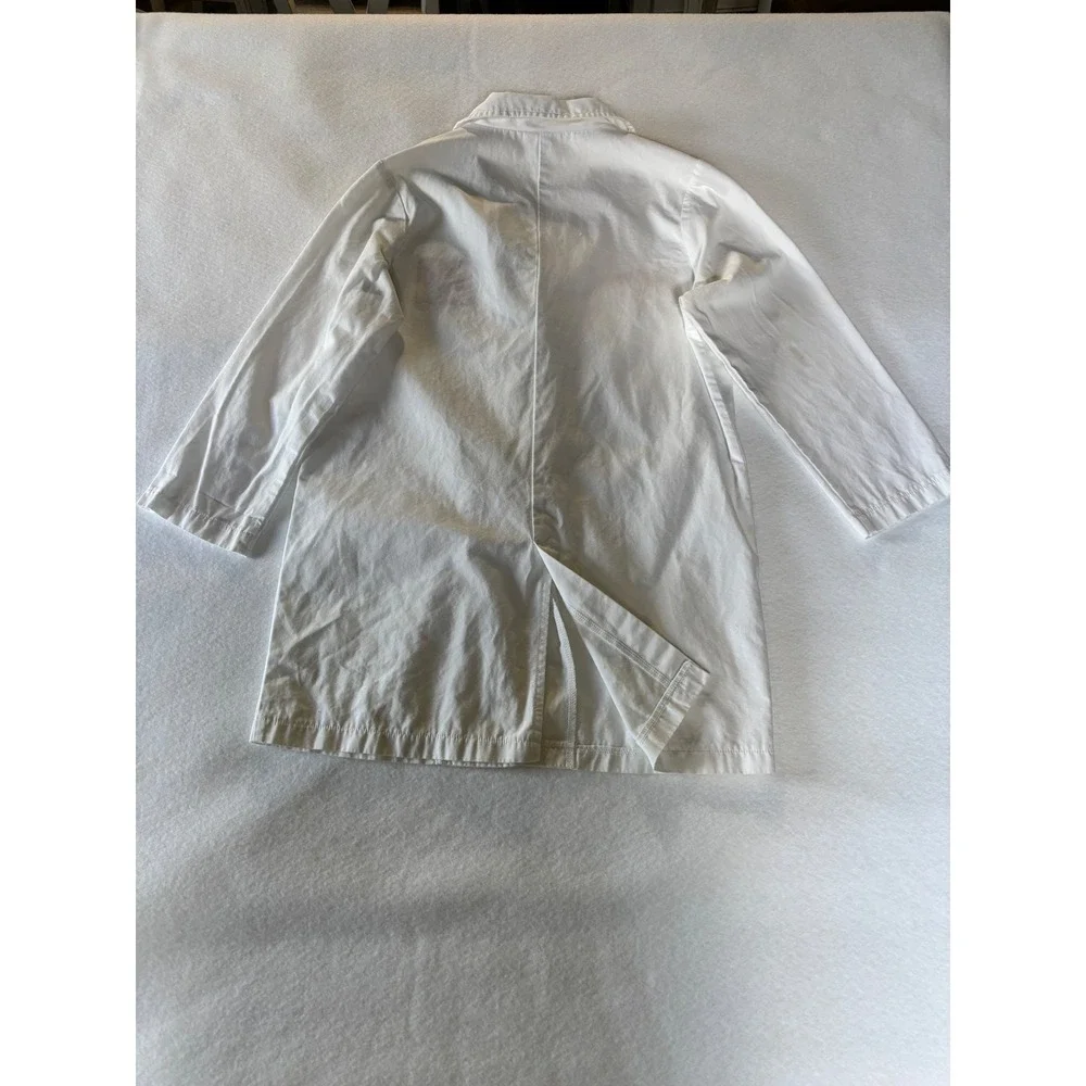 Gymboree Kids Doctor Lab Coat White Cotton Costume Career Day Small 5-6
